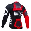 Cykeltrøje Langærmet 2024 BMC-Switzerland Sort